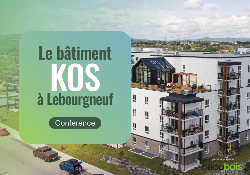 Conférence sur le bâtiment KOS à Lebourgneuf