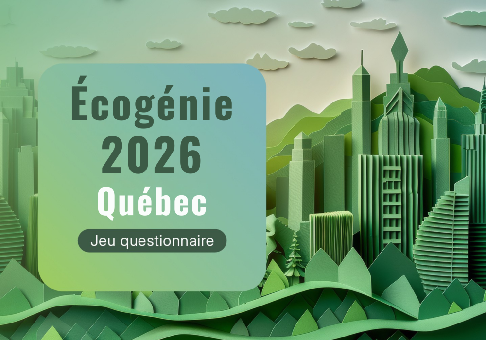Écogénie 2026 - Québec 